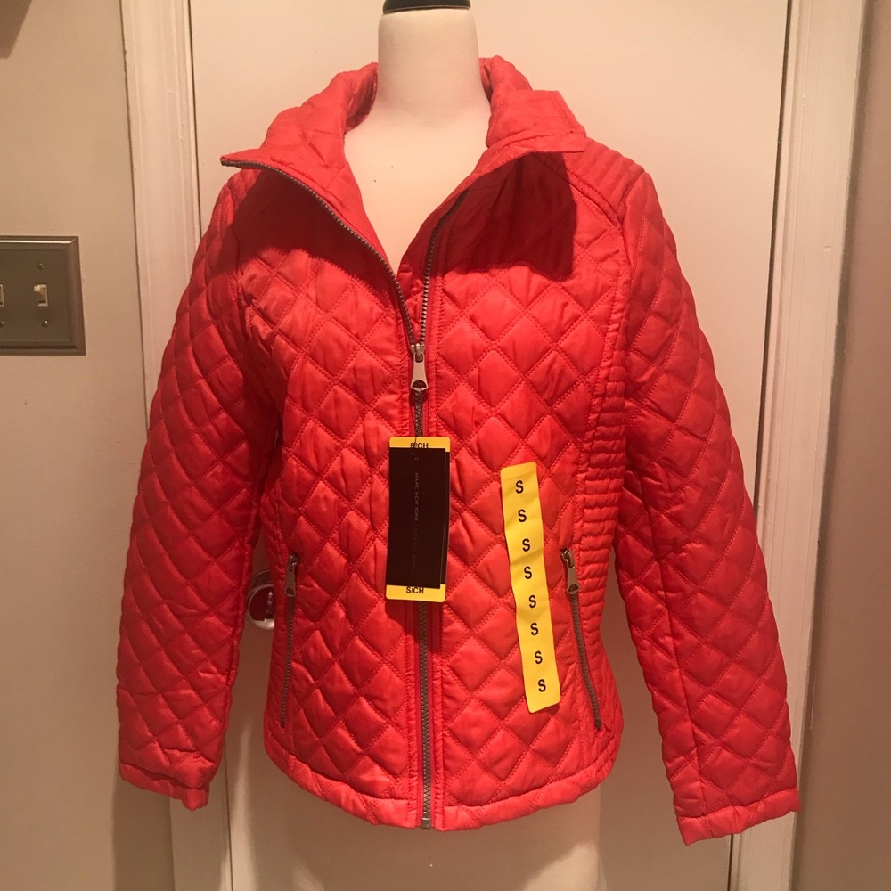 NWT Ladies Quilted Jacket By Andrew Marc New York